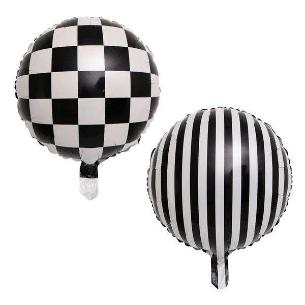 18inch fashion black white stripe foil balloon helium air ball wedding party birthday party baby shower decoration
18inch fashion black white stripe foil balloon helium air ball wedding party birthday party baby shower decoration