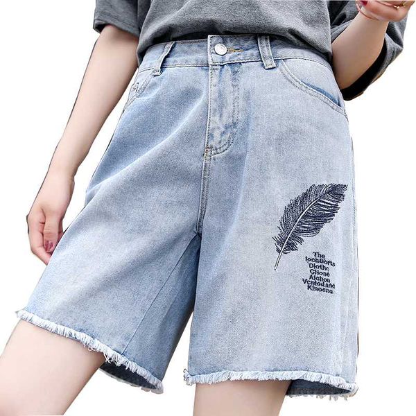 large size girls short jeans embroidery letters loose cotton denim short pants, Blue
large size girls short jeans embroidery letters loose cotton denim short pants, Blue