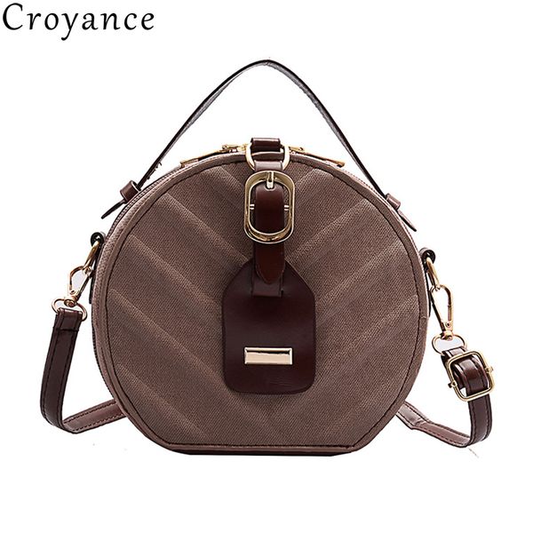 croyance fashion circular handbag women bag round shoulder bag pu leather crossbody purse lock messenger pack
croyance fashion circular handbag women bag round shoulder bag pu leather crossbody purse lock messenger pack