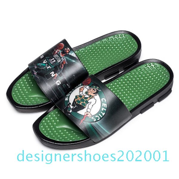 sports star printing slippers brand men summer rubber sandals beach slide fashion scuffs slippers indoor shoes d01, Black
sports star printing slippers brand men summer rubber sandals beach slide fashion scuffs slippers indoor shoes d01, Black