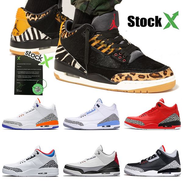 2020 air jordan retro 3 animal pack 3s mens basketball shoes knicks rivals unc pe seoul black cement cat sport blue sneaker trainers, White;red
2020 air jordan retro 3 animal pack 3s mens basketball shoes knicks rivals unc pe seoul black cement cat sport blue sneaker trainers, White;red