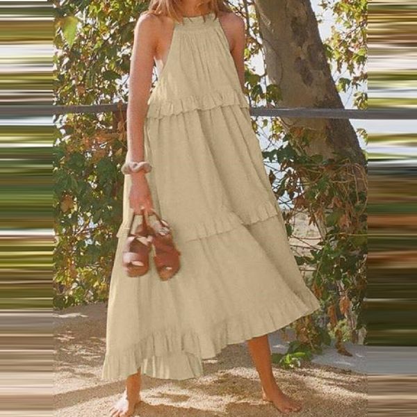 women summer boho strappy long maxi dress backless party red dress beachwear sundress vestido mujer, Black;gray
women summer boho strappy long maxi dress backless party red dress beachwear sundress vestido mujer, Black;gray