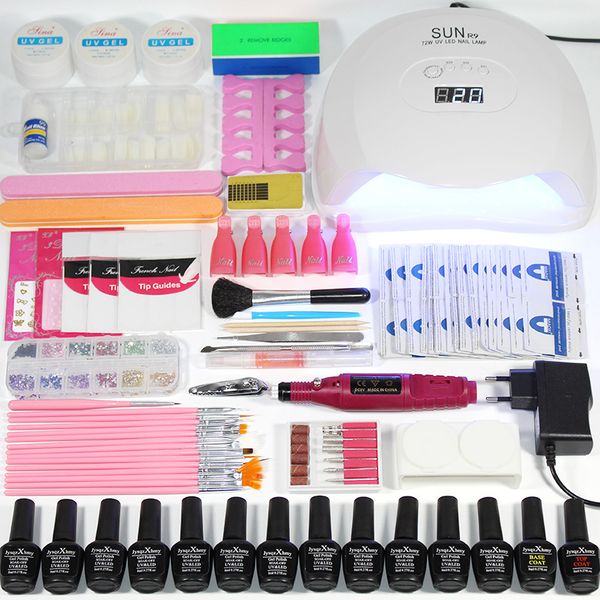 nail set for nail electric pen for manicure acrylic set 36w/48w/72 w led lamp gel 12 varnish manicure
nail set for nail electric pen for manicure acrylic set 36w/48w/72 w led lamp gel 12 varnish manicure