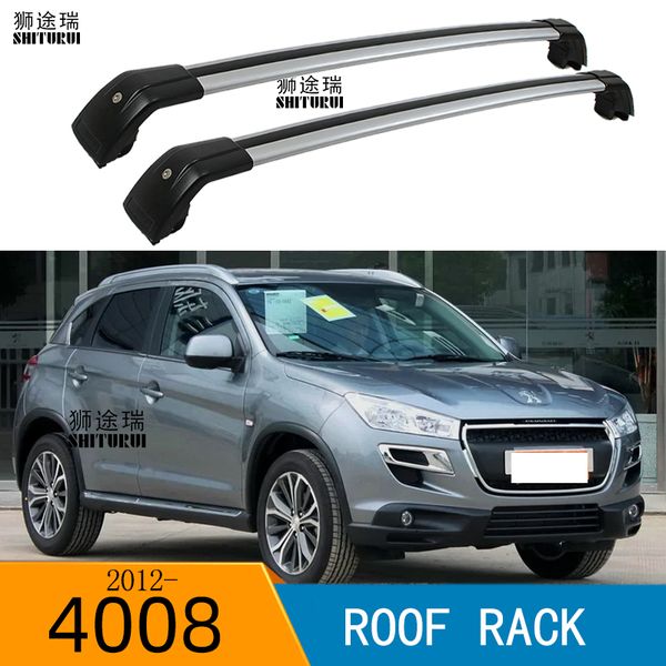 shiturui 2pcs roof bars for peugeot 4008 2012+ aluminum alloy side bars cross rails roof rack luggage carrier
shiturui 2pcs roof bars for peugeot 4008 2012+ aluminum alloy side bars cross rails roof rack luggage carrier