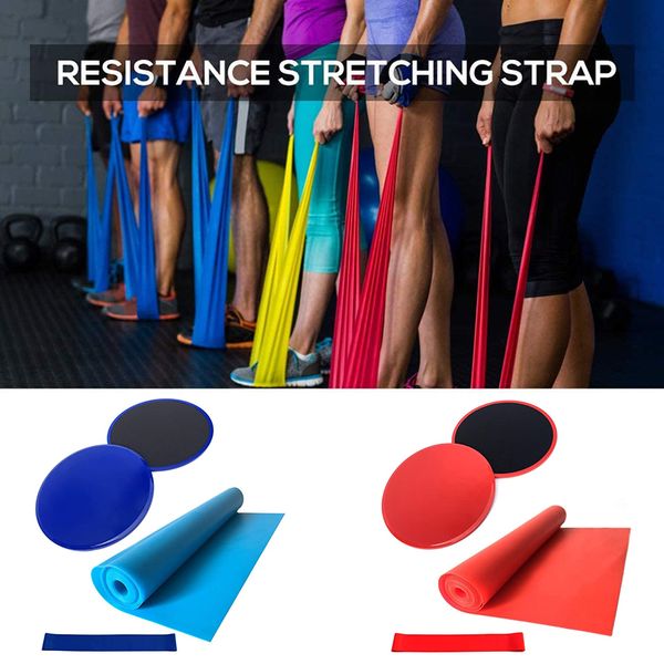 four-piece yoga pull strap belt resistance bands set: sliding disc, elastic band, resistance ring workout fitness gym equipment
four-piece yoga pull strap belt resistance bands set: sliding disc, elastic band, resistance ring workout fitness gym equipment
