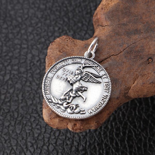 wholesale s925 silver thai silver st. michael archangel guardian angel male and female dome drops
wholesale s925 silver thai silver st. michael archangel guardian angel male and female dome drops
