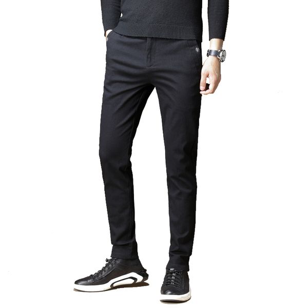 men fashion solid color straight pants trousers business casual suitable for work society home holiday or just daily wear, Black
men fashion solid color straight pants trousers business casual suitable for work society home holiday or just daily wear, Black