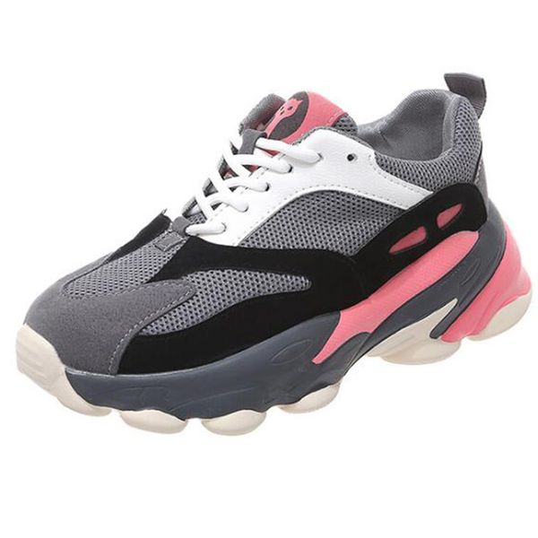 women casual shoes femme 2020 spring autumn shoes women sneakers platformfashion lace-up breathable woman daddy sneakers sy997, Black
women casual shoes femme 2020 spring autumn shoes women sneakers platformfashion lace-up breathable woman daddy sneakers sy997, Black