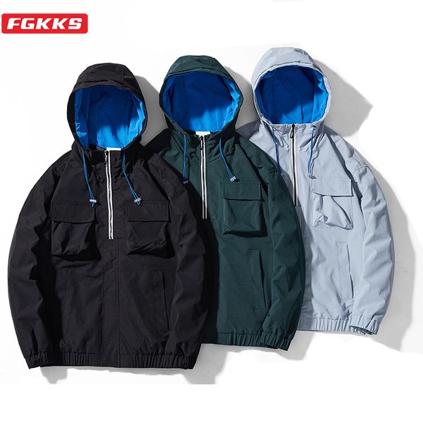 fgkks men printing streetwear jackets new men's fashion hip hop hooded multi-pocket jacket coat male comfortable jackets, Black;brown
fgkks men printing streetwear jackets new men's fashion hip hop hooded multi-pocket jacket coat male comfortable jackets, Black;brown