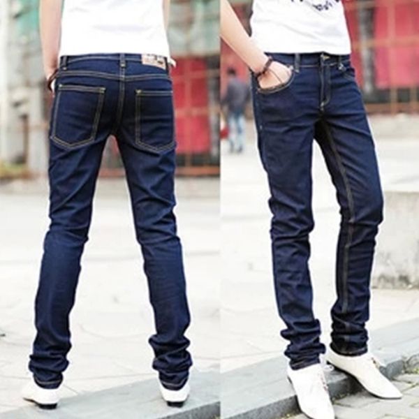 men autumn jeans zipper pockets skinny middle waist pencil pants casual male trousers msk66, Black
men autumn jeans zipper pockets skinny middle waist pencil pants casual male trousers msk66, Black