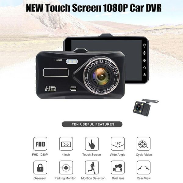 4inch parking monitor driving screen zinc alloy easy install dash cam car 1080p recorder dual lens dvr high definition car dvr
4inch parking monitor driving screen zinc alloy easy install dash cam car 1080p recorder dual lens dvr high definition car dvr