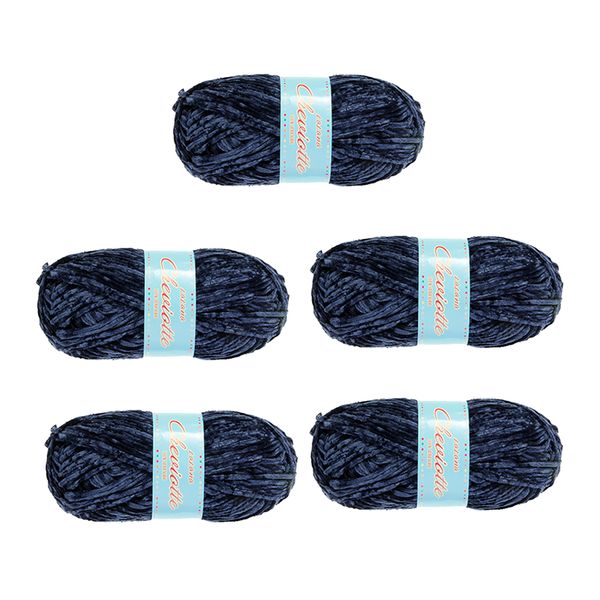 5 pieces chenille yarn ball hand knitting yarn for scarf sock making #2636, Black;white
5 pieces chenille yarn ball hand knitting yarn for scarf sock making #2636, Black;white