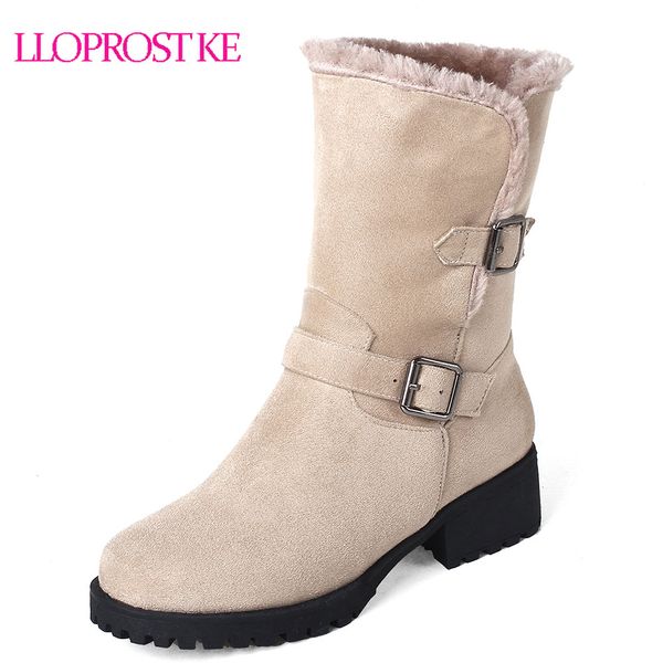 lloprost ke plus size 33-44 fashion women snow bootsthick heel warm plush fur shoes round toe mid calf boots winter footwear, Black
lloprost ke plus size 33-44 fashion women snow bootsthick heel warm plush fur shoes round toe mid calf boots winter footwear, Black