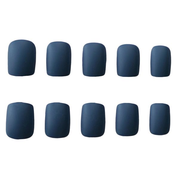 solid color frosted finished navy blue matte false nails short size square head full cover classic fake nail with glue 24pcs/set, Red;gold
solid color frosted finished navy blue matte false nails short size square head full cover classic fake nail with glue 24pcs/set, Red;gold