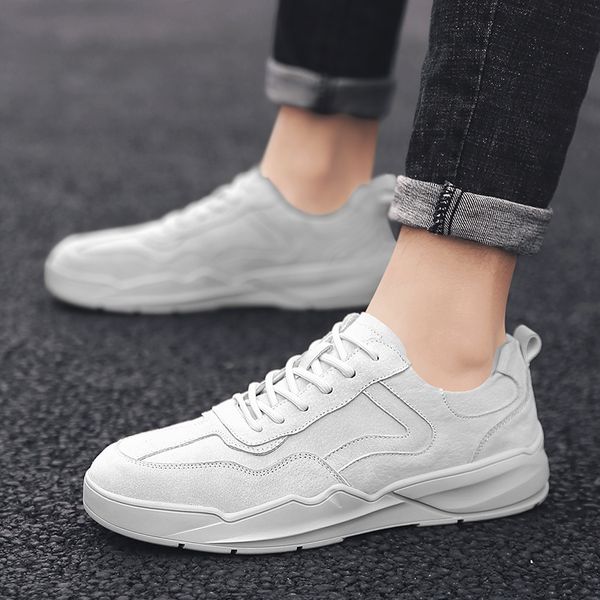 breathable men casual shoes lace up genuine leather loafers outdoor fashion men sneaker male shoes, Black
breathable men casual shoes lace up genuine leather loafers outdoor fashion men sneaker male shoes, Black