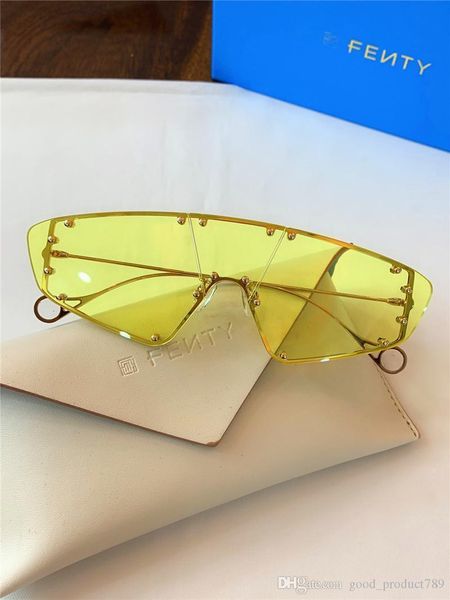 new fashion avant-garde sunglasses fenty special design cat eye frame protection square goggles connection lens r35622, White;black
new fashion avant-garde sunglasses fenty special design cat eye frame protection square goggles connection lens r35622, White;black