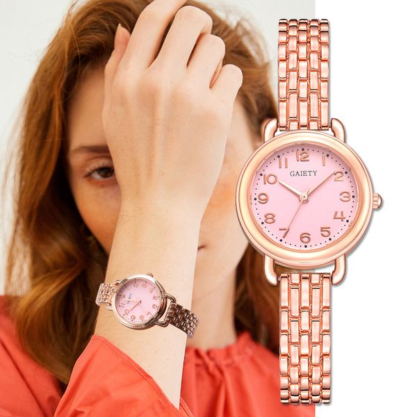 gaiety brand women bracelet quartz watch luxury rose pink stainless steel dress clock ladies creative business wristwatch gift, Slivery;brown
gaiety brand women bracelet quartz watch luxury rose pink stainless steel dress clock ladies creative business wristwatch gift, Slivery;brown