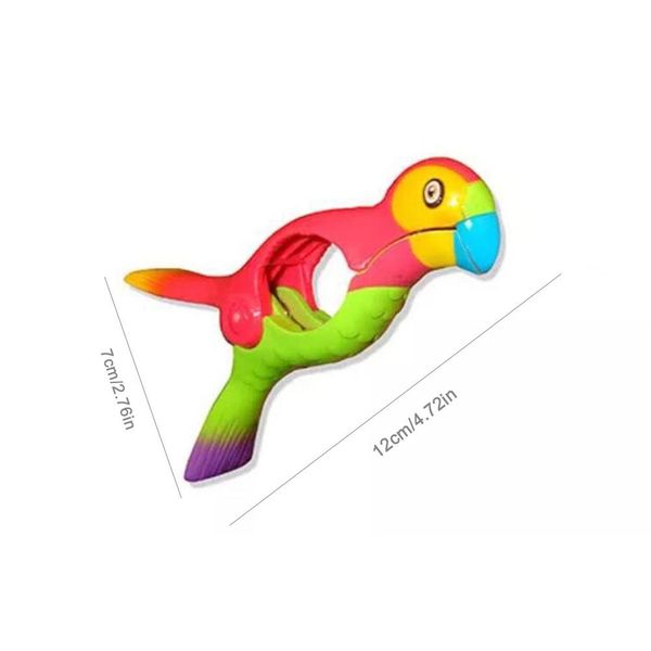 2pcs clothespin towel clips parrot bird plastic beach clothes clip quilt socks hanger clips prevent wind clothes peg drying rack
2pcs clothespin towel clips parrot bird plastic beach clothes clip quilt socks hanger clips prevent wind clothes peg drying rack