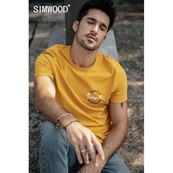 simwood 2019 summer t shirt men 100% cotton print letter t-shirt fashion plus size tee brand clothing 190154, White;black
simwood 2019 summer t shirt men 100% cotton print letter t-shirt fashion plus size tee brand clothing 190154, White;black