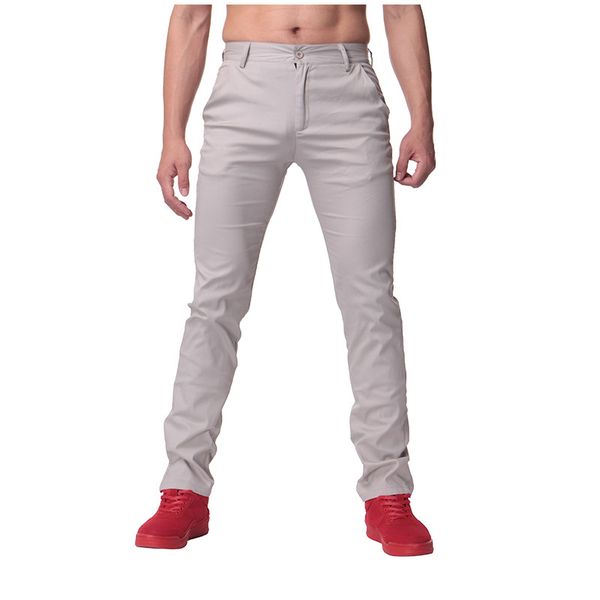 2019 men fashion pants casual solid color button trousers men slim fit leisure business pants classic straight 30-42, Black
2019 men fashion pants casual solid color button trousers men slim fit leisure business pants classic straight 30-42, Black