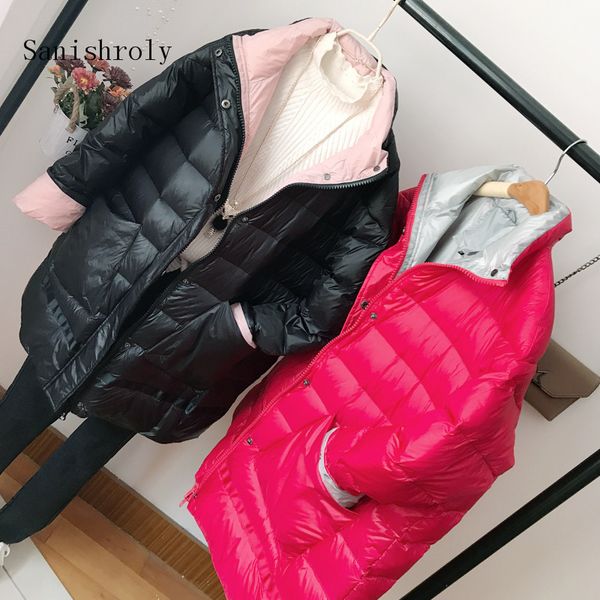 sanishroly women white duck пуховик осень зима теплый толстый пуховик parka женский длинные верхние верхние одежда плюс размер se688, Black
sanishroly women white duck пуховик осень зима теплый толстый пуховик parka женский длинные верхние верхние одежда плюс размер se688, Black
