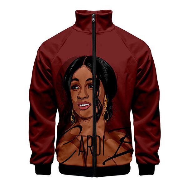 cardi b 3d printing personality sweaahirts mens womens stand collar fashion cacual long sleeve clothing, Black
cardi b 3d printing personality sweaahirts mens womens stand collar fashion cacual long sleeve clothing, Black