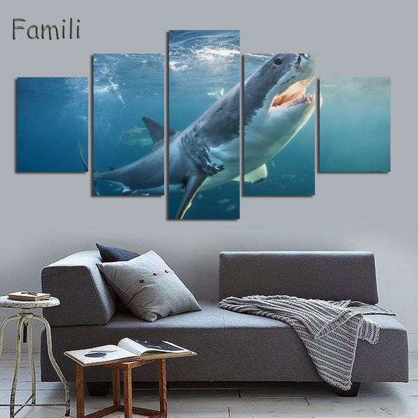 modern simple 5 piece canvas art no frame wall art big shark multigang adornment picture decorative pictures printing
modern simple 5 piece canvas art no frame wall art big shark multigang adornment picture decorative pictures printing