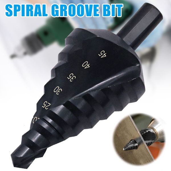 nitrogen towers drill bits 10-45mm hole cutter spiral grooved step round handle pak55
nitrogen towers drill bits 10-45mm hole cutter spiral grooved step round handle pak55