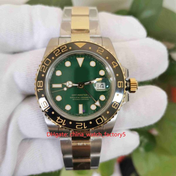items bp maker v5 version asia 2813 movement 40mm gmt 116718 green dial 18k gold ceramic mechanical automatic mens watches, Slivery;brown
items bp maker v5 version asia 2813 movement 40mm gmt 116718 green dial 18k gold ceramic mechanical automatic mens watches, Slivery;brown