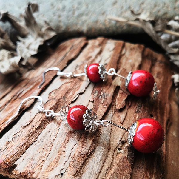 selling retro pattern earrings handmade chinese-style ceramic ear rings color art origional cross border supply of, Silver
selling retro pattern earrings handmade chinese-style ceramic ear rings color art origional cross border supply of, Silver