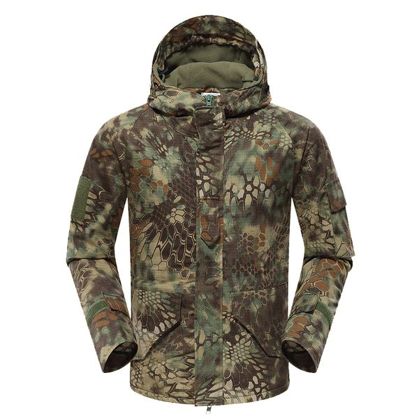 outdoor camouflage jacket autumn winter men's clothing warm windbreaker mandrake tactical camouflage coat, Blue;black
outdoor camouflage jacket autumn winter men's clothing warm windbreaker mandrake tactical camouflage coat, Blue;black