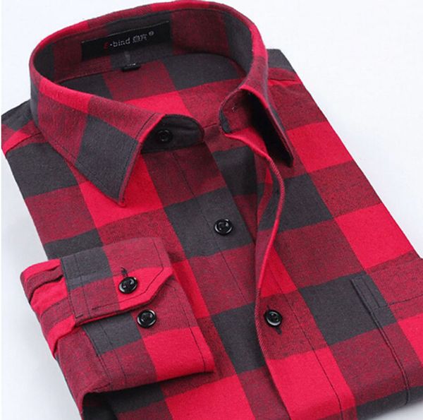 spring men's casual plaid shirts long sleeve slim fit comfort soft brushed flannel cotton shirt leisure styles man clothes, White;black
spring men's casual plaid shirts long sleeve slim fit comfort soft brushed flannel cotton shirt leisure styles man clothes, White;black