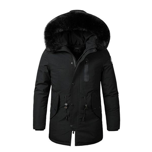 oeak 2019 new men brand winter faux fur collar long thick cotton jacket coat men hooded pockets outwear waterproof jacket, Tan;black
oeak 2019 new men brand winter faux fur collar long thick cotton jacket coat men hooded pockets outwear waterproof jacket, Tan;black