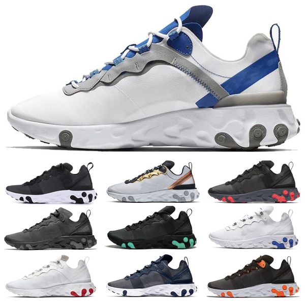 Popular React Element 87 Volt 55 Game Royal Taped Seams Running Shoes For Women men 55s Blue Chill Trainer 87s Sail Sports Sneakers
Popular React Element 87 Volt 55 Game Royal Taped Seams Running Shoes For Women men 55s Blue Chill Trainer 87s Sail Sports Sneakers