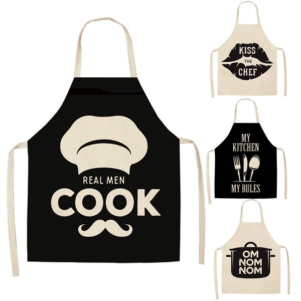1 pcs black and white geometric letter kitchen aprons cotton linen home cooking baking shop cleaning bibs 66x47cm 47x38cm
1 pcs black and white geometric letter kitchen aprons cotton linen home cooking baking shop cleaning bibs 66x47cm 47x38cm