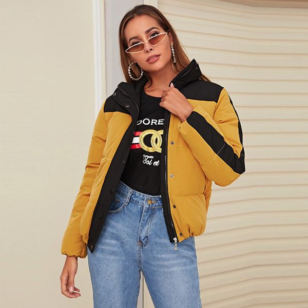 women's down & parkas 2021 solid pocket cotton loose warm long parka jacket winter padded coat women overcoat korea female soft feminin, Black
women's down & parkas 2021 solid pocket cotton loose warm long parka jacket winter padded coat women overcoat korea female soft feminin, Black