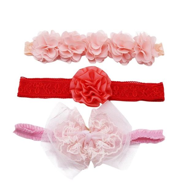 3 pcs baby girls elastic flower hair bowknot hairband infants accessories set pgraphy props, Slivery;white
3 pcs baby girls elastic flower hair bowknot hairband infants accessories set pgraphy props, Slivery;white
