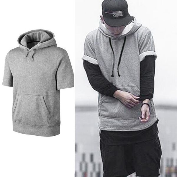 high street short sleeve hoodie kanye justin bieber casual hooded sweatshirt 3 colors sportwear summer sweatshirt, White;black
high street short sleeve hoodie kanye justin bieber casual hooded sweatshirt 3 colors sportwear summer sweatshirt, White;black