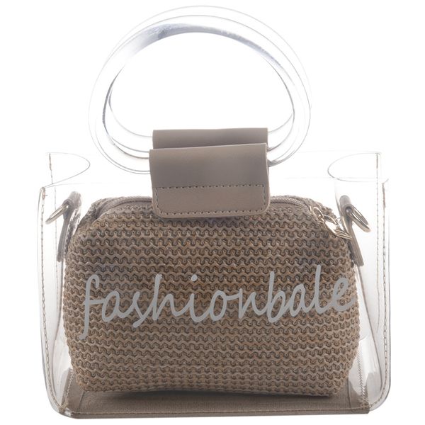 straw weaving letter print transparent bag for women chain summer beach bag lady ring handle shoulder mini handbag
straw weaving letter print transparent bag for women chain summer beach bag lady ring handle shoulder mini handbag