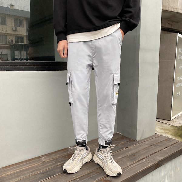 men's pants 2021 multi pockets cargo harem jogger men hip hop fashion casual track trousers streetwear harajuku hipster sweatpants, Black
men's pants 2021 multi pockets cargo harem jogger men hip hop fashion casual track trousers streetwear harajuku hipster sweatpants, Black