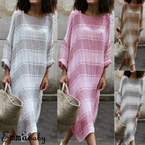 2019 fashion charming wholesale boho womens casual linen baggy loose long maxi dresses kaftan plus size 6-20, Black;gray
2019 fashion charming wholesale boho womens casual linen baggy loose long maxi dresses kaftan plus size 6-20, Black;gray