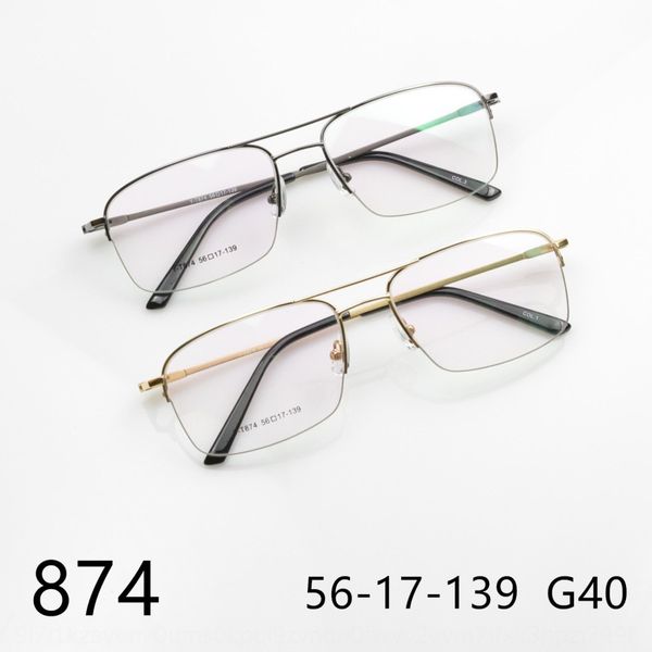 metal half thick gold double beam frame middle-aged and elderly glasses glasses frame 874, Silver
metal half thick gold double beam frame middle-aged and elderly glasses glasses frame 874, Silver