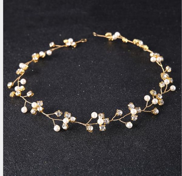 bride jewelry gold and silver pearl water diamond bride's headband bride modeling accessories, Slivery;golden
bride jewelry gold and silver pearl water diamond bride's headband bride modeling accessories, Slivery;golden