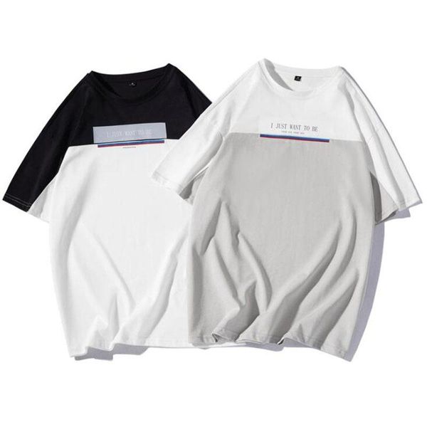 new men summer t-shirt brand men clothing harajuku letter print t shirt short sleeve tshirt cotton o neck oversized tshirt t200428, White;black
new men summer t-shirt brand men clothing harajuku letter print t shirt short sleeve tshirt cotton o neck oversized tshirt t200428, White;black