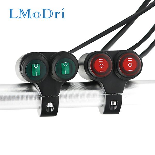 lmodri motorcycle aluminum alloy switch 7/8" handlebar refit waterproof 2 control switches universal light indicator switch 12v
lmodri motorcycle aluminum alloy switch 7/8" handlebar refit waterproof 2 control switches universal light indicator switch 12v