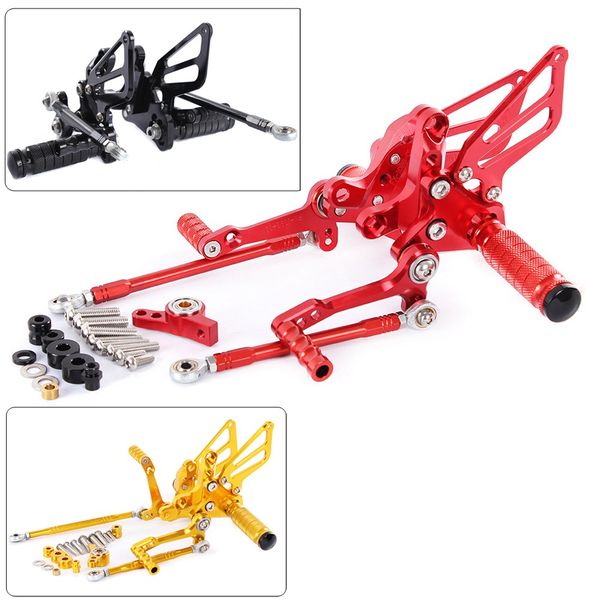 motorcycle cnc aluminum adjustable rearsets rear sets foot pegs pedal foot rests for 848 848evo 2008-2013
motorcycle cnc aluminum adjustable rearsets rear sets foot pegs pedal foot rests for 848 848evo 2008-2013