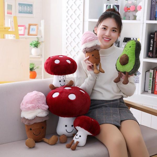 2019 new creative ice cream avocado plush toys children custom mushroom doll stuffed animals cartoon creative fruit dolls dhl
2019 new creative ice cream avocado plush toys children custom mushroom doll stuffed animals cartoon creative fruit dolls dhl