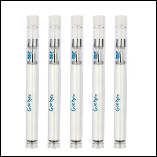Cookies Disposable Vape Pen 350mAh Vape Battery 0.5ml Empty Glass Cartridges Ceramic Coil for Thick oil Free Shipping
Cookies Disposable Vape Pen 350mAh Vape Battery 0.5ml Empty Glass Cartridges Ceramic Coil for Thick oil Free Shipping