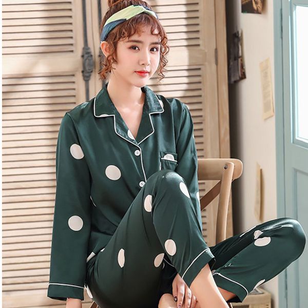 2019 autumn women cotton pajama set girl print pyjama set long sleeve sleepwear suit women nightshirt sets, Black;red
2019 autumn women cotton pajama set girl print pyjama set long sleeve sleepwear suit women nightshirt sets, Black;red
