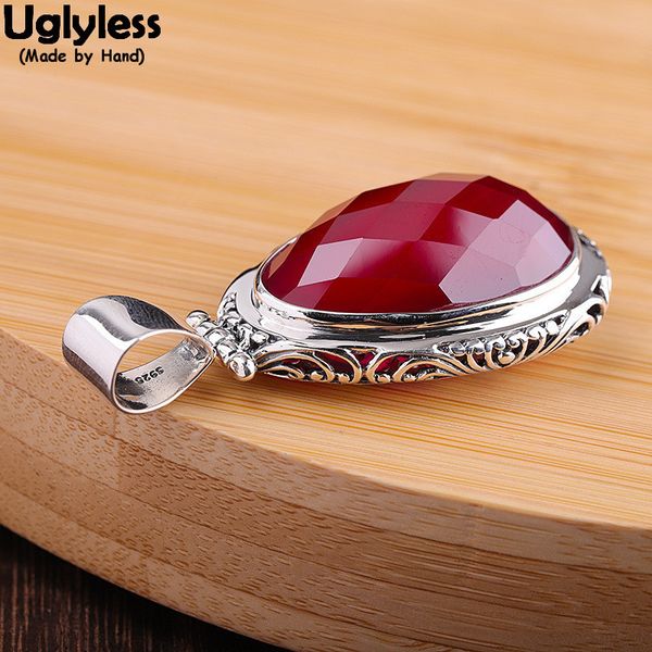uglyless high-end faceted corundum pink pendants for women water drop gemstones necklace no chain fashion 925 silver jewelry
uglyless high-end faceted corundum pink pendants for women water drop gemstones necklace no chain fashion 925 silver jewelry